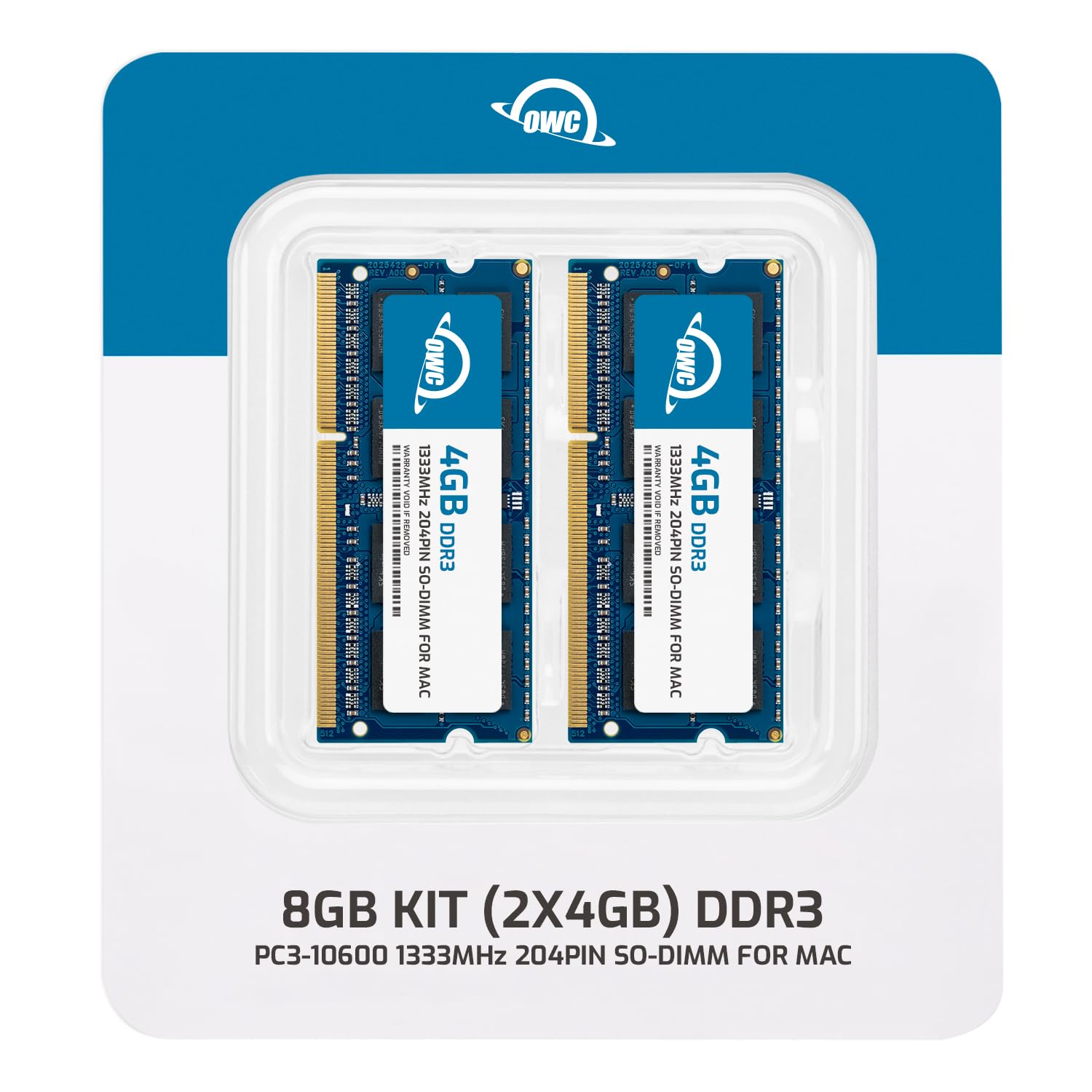 OWC 8.0GB (2X 4GB) 1333MHz DDR3 SO-DIMM PC3-10600 204Pin SO-DIMM