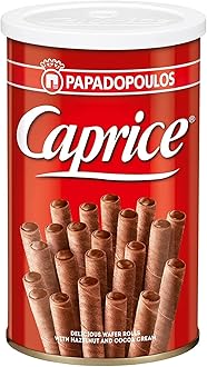 Caprice Wafer Rolls with Hazelnut and Cocoa Cream 115 g