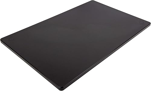 Miniatura 9 de Tabla de cortar profesional libre de BPA, hecha de plástico de polietileno de alta densidad para restaurantes, apta para lavavajillas, Rojo