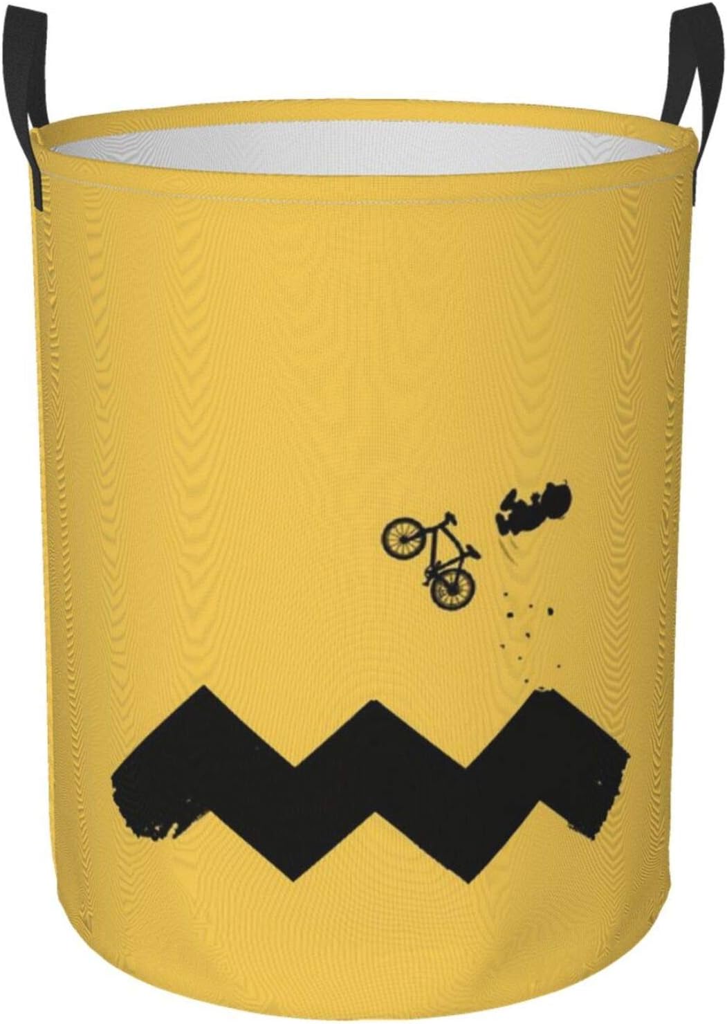 Amazon Co Jp 壁紙スヌーピー3 ランドリーバスケット 撥水加工 軽量薄型 丸型 収納袋 布製雑貨収納ボックス 大容量 シンプルで おしゃれ 可愛い 洗濯かご ホーム キッチン