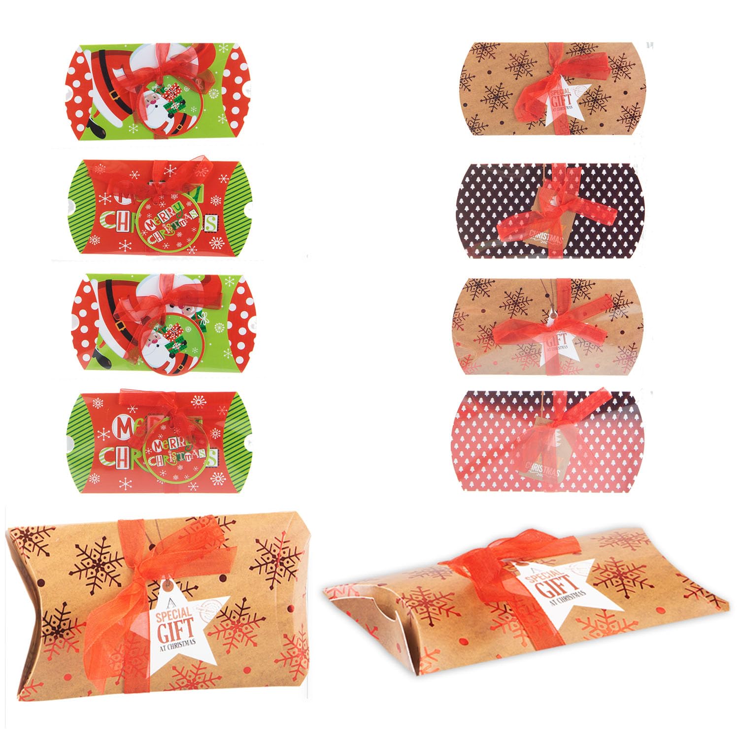 VFM e-Store Christmas Gift Boxes - 12cm x 7.5cm - Xmas Themed