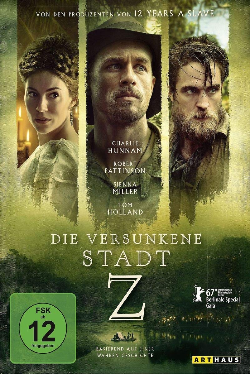 DIE VERSUNKENE STADT Z - MOVIE [DVD] [2016]