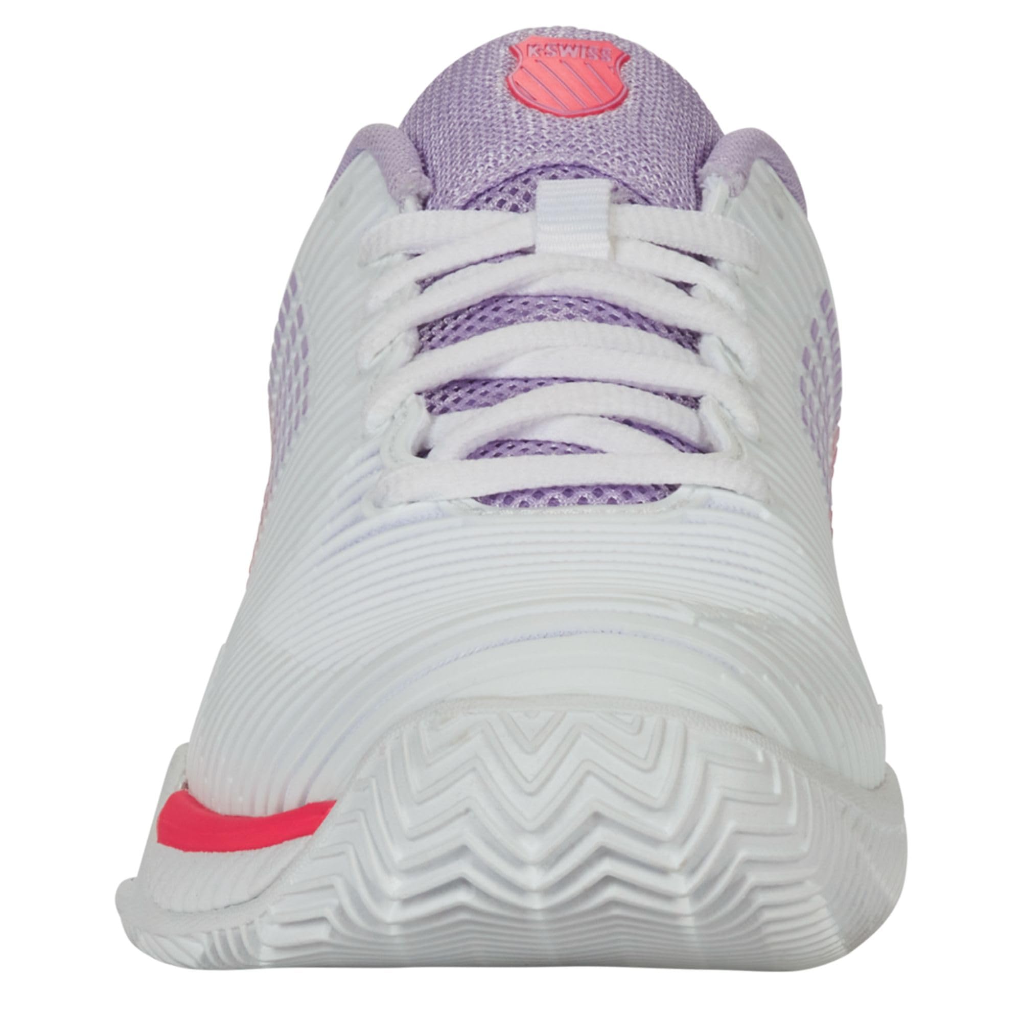 K-Swiss Hypercourt Express 2, Tenis Shoe Mujer, Wht Orchdptl Nblz, 43 EU