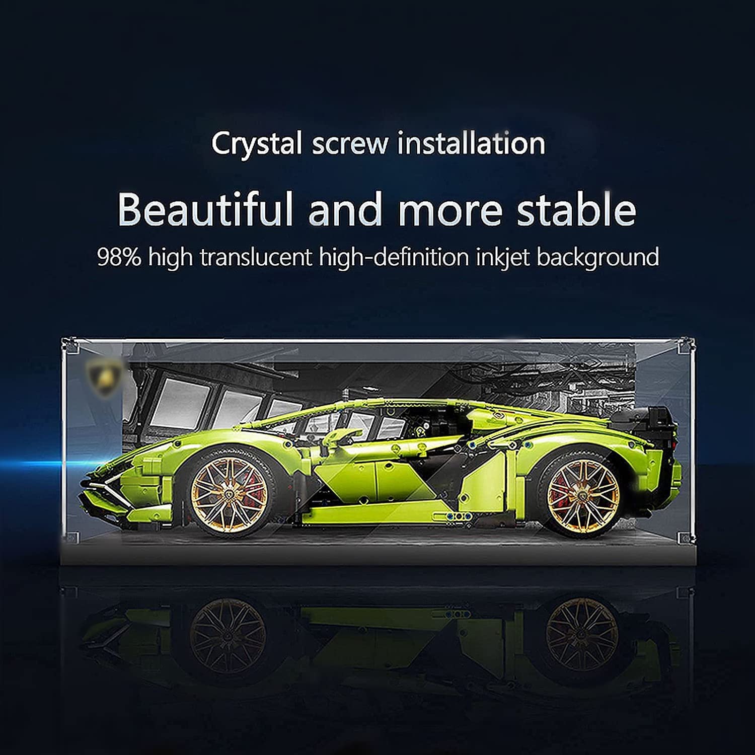 Buy LMTIC Acrylic Display Case for Lego Technic Sián FKP 37