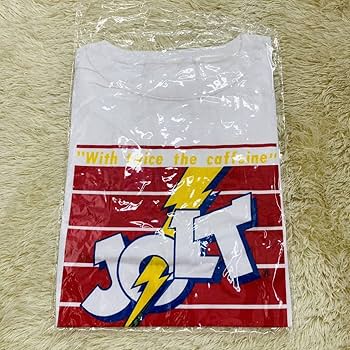 ジョルトコーラ販促品【のぼり汚れ有り】と新品【Tシャツ】 ジョルトコーラ販促品【のぼり汚れ有り】と新品【Tシャツ】