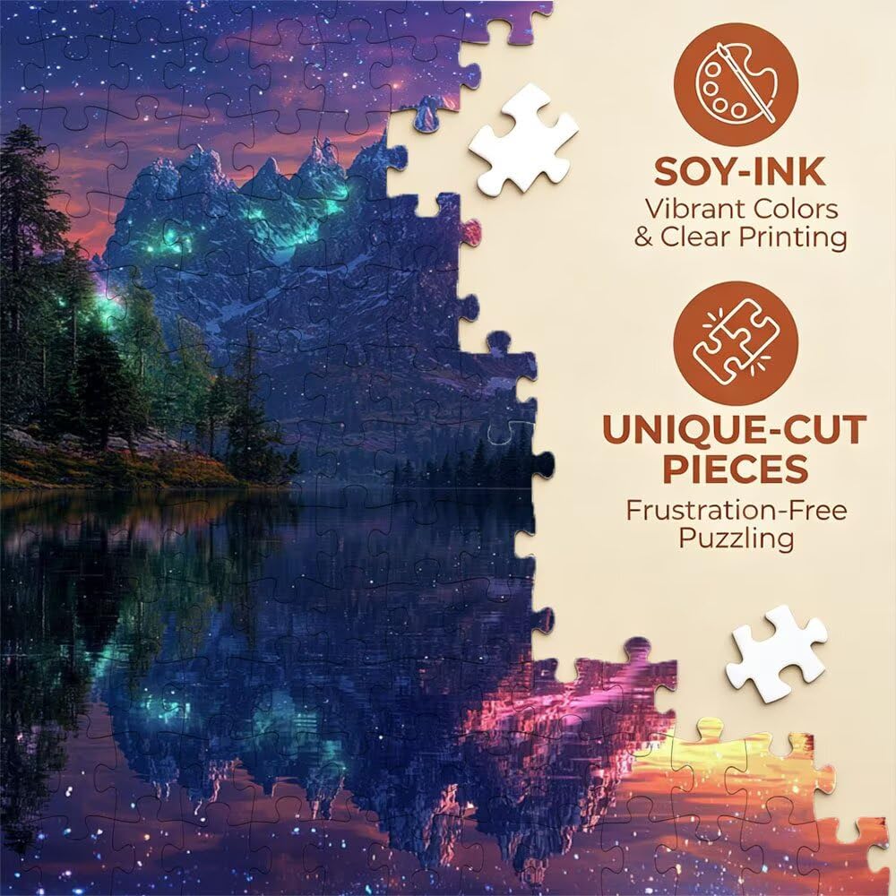 Puzzle 6000 Pezzi, Vista Stellare 3D Puzzle per Adulti Impegnativo, Educa Puzzles Artistico, Divertente E Stimolante Puzzles Decorativo per La Famiglia, Regalo e Decorazione Pareti DX0YL6-940
