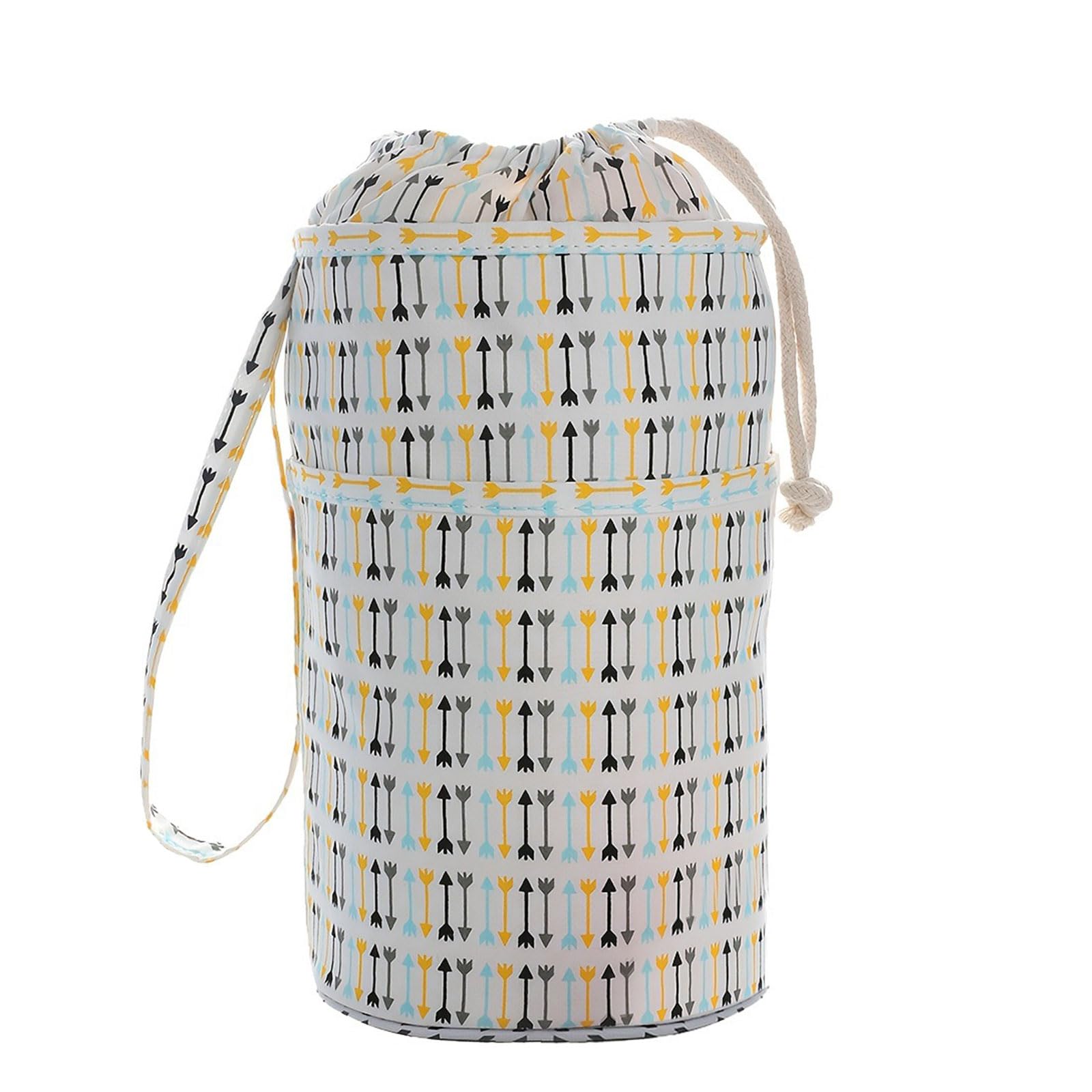 Buxuaaaa A Buxuaaa Space Saving Collapsing Planner Bag For Knitting Undertakings Household Objects Transportable Storage Nswer Safe Top Transportable Knitting Project Bag