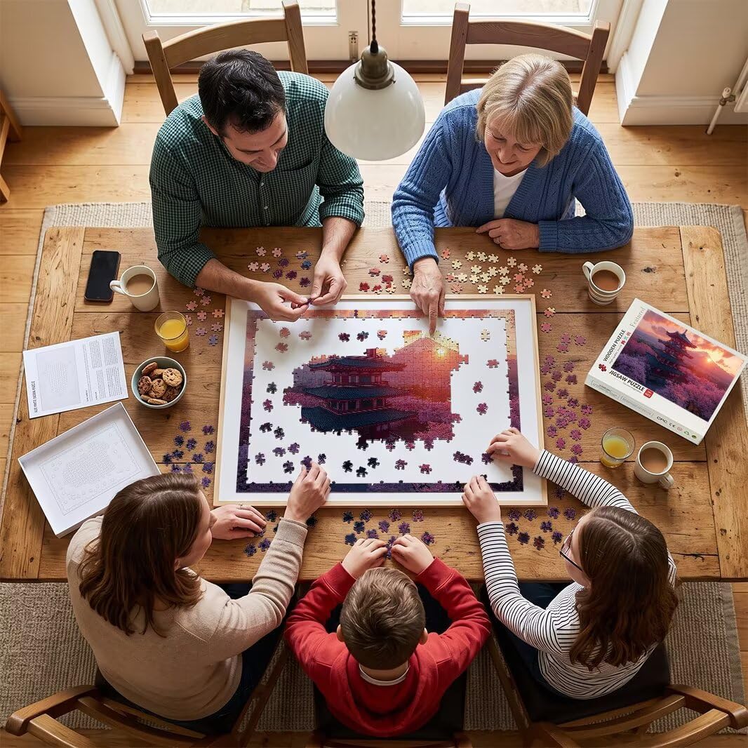 Puzzle dla dorosłych 1000, Mount Fuji puzzle dla dorosłych -4458