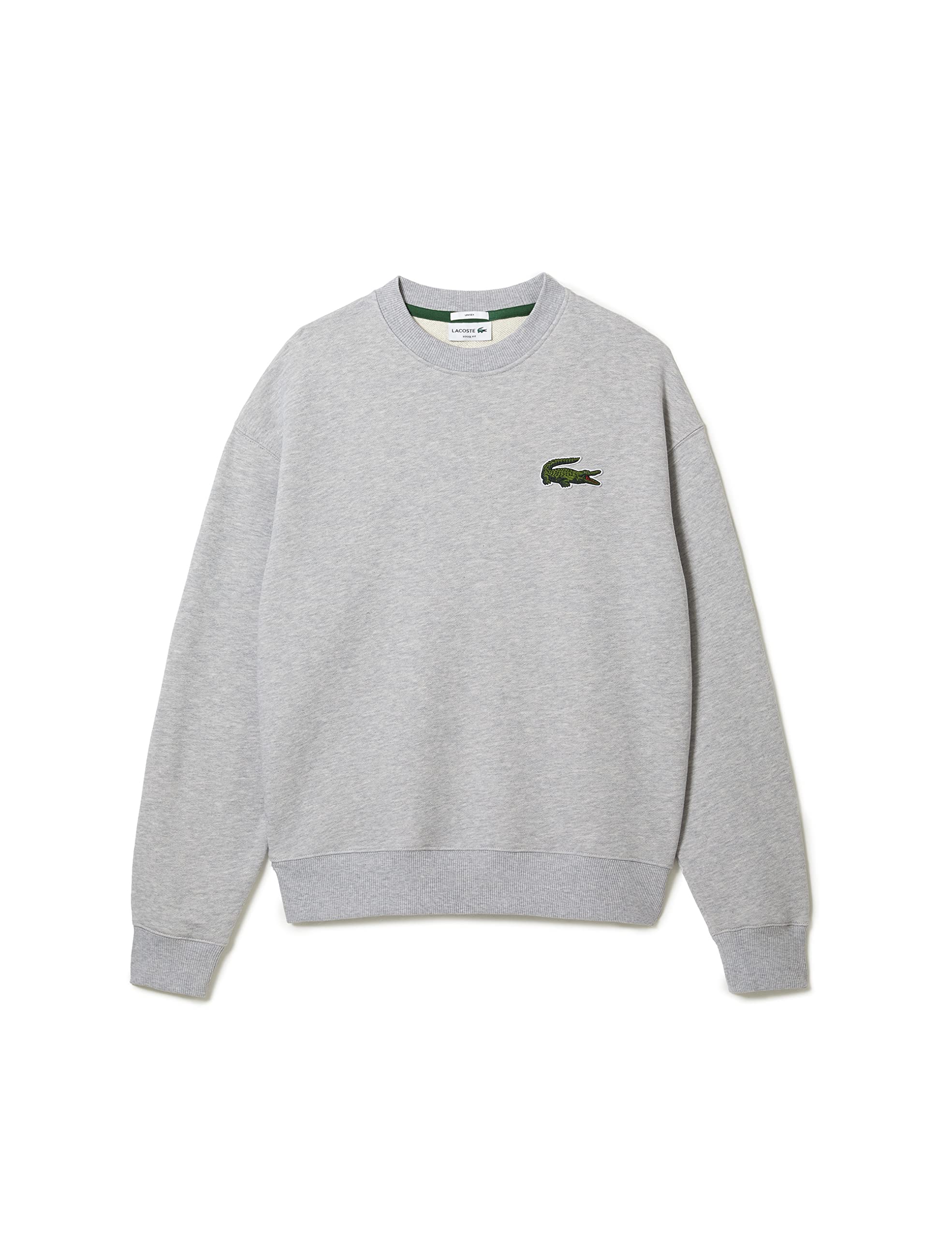 Lacoste Unisex Silver China Sweatshirts, L