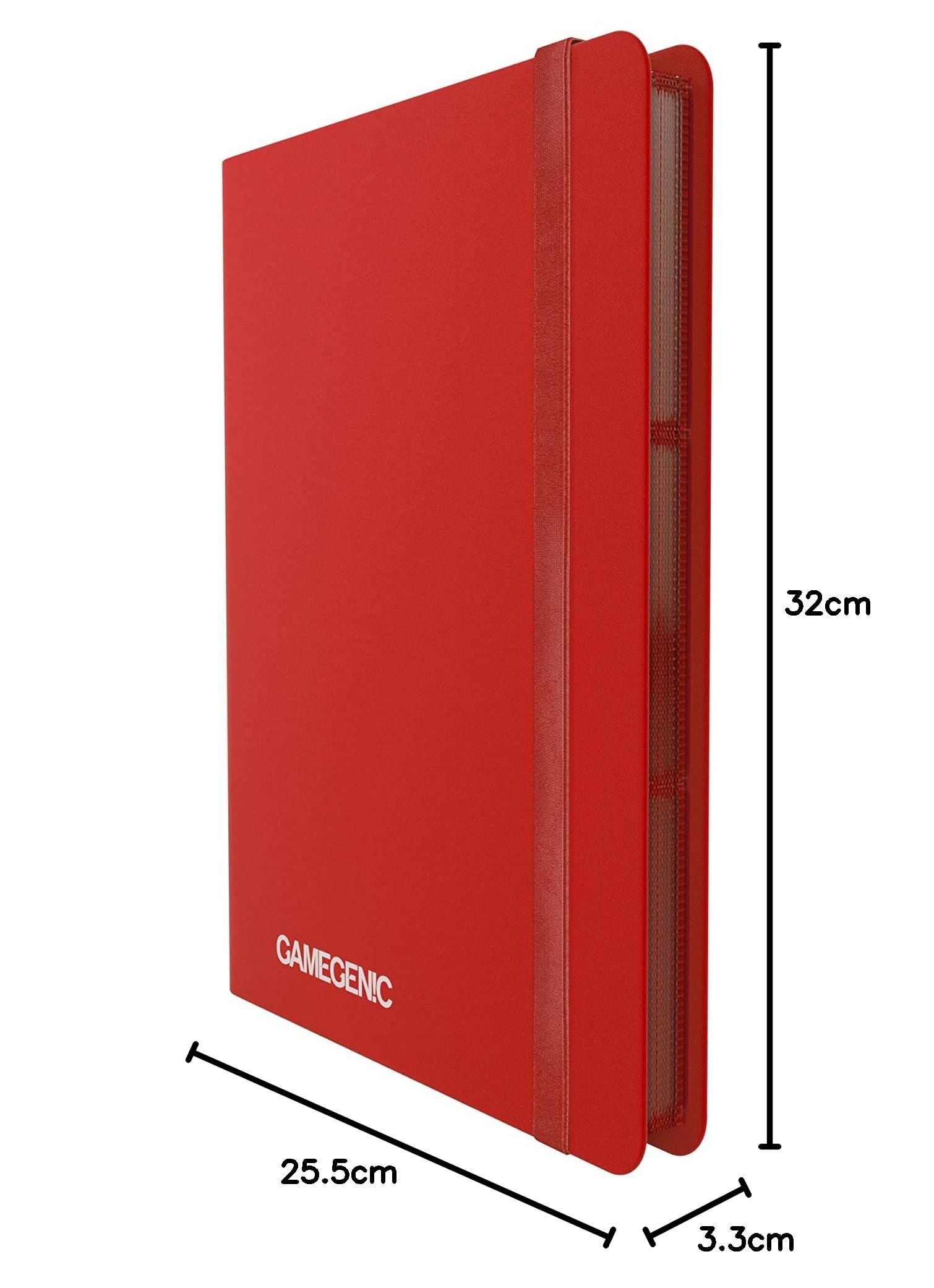 Gamegenic GGS32002ML Casual Album 18-Pocket, Red