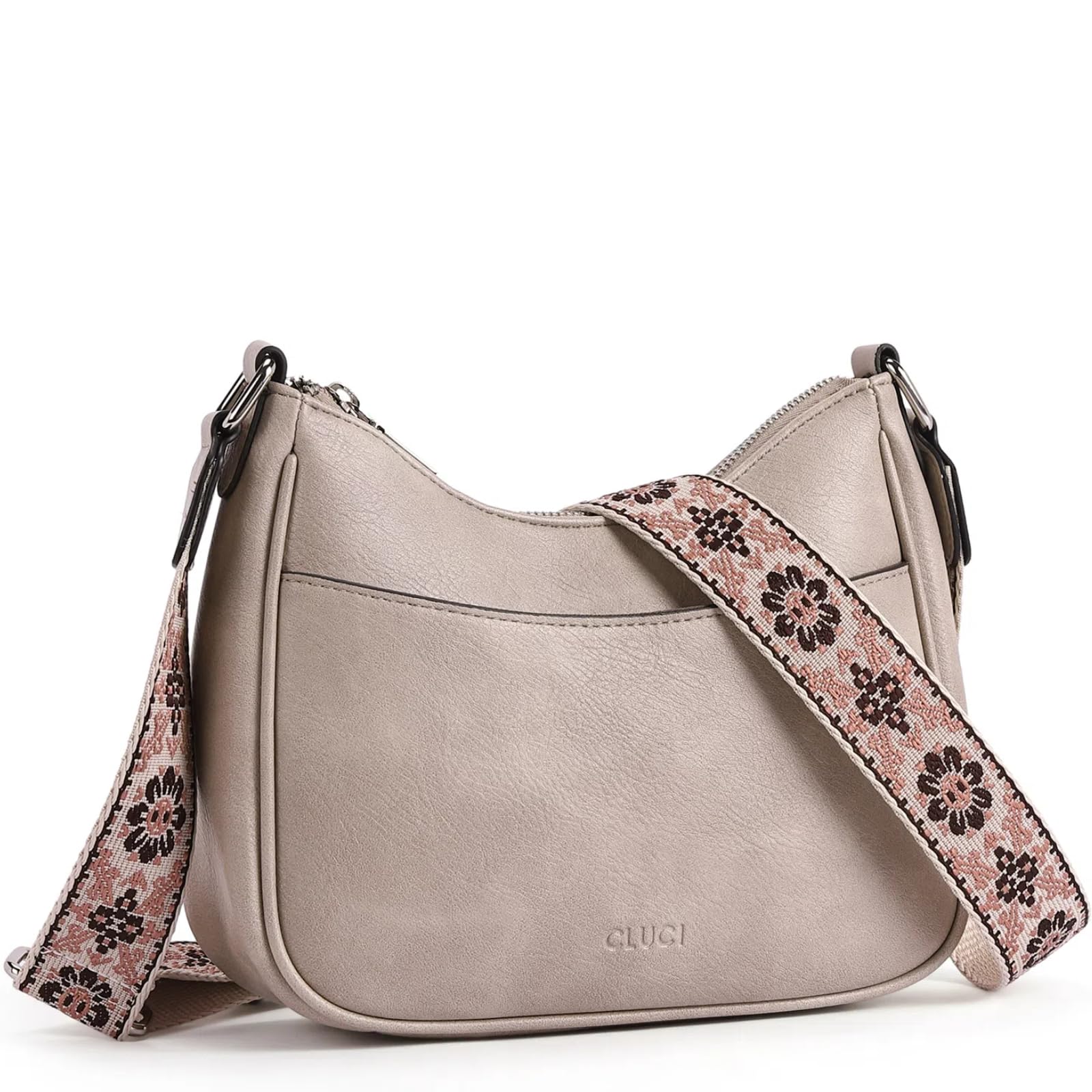 CLUCI Purses for Women Leather Crossbody Bags for Women Crossbody Purse Shoulder Bag for Women with Adjustable Strap