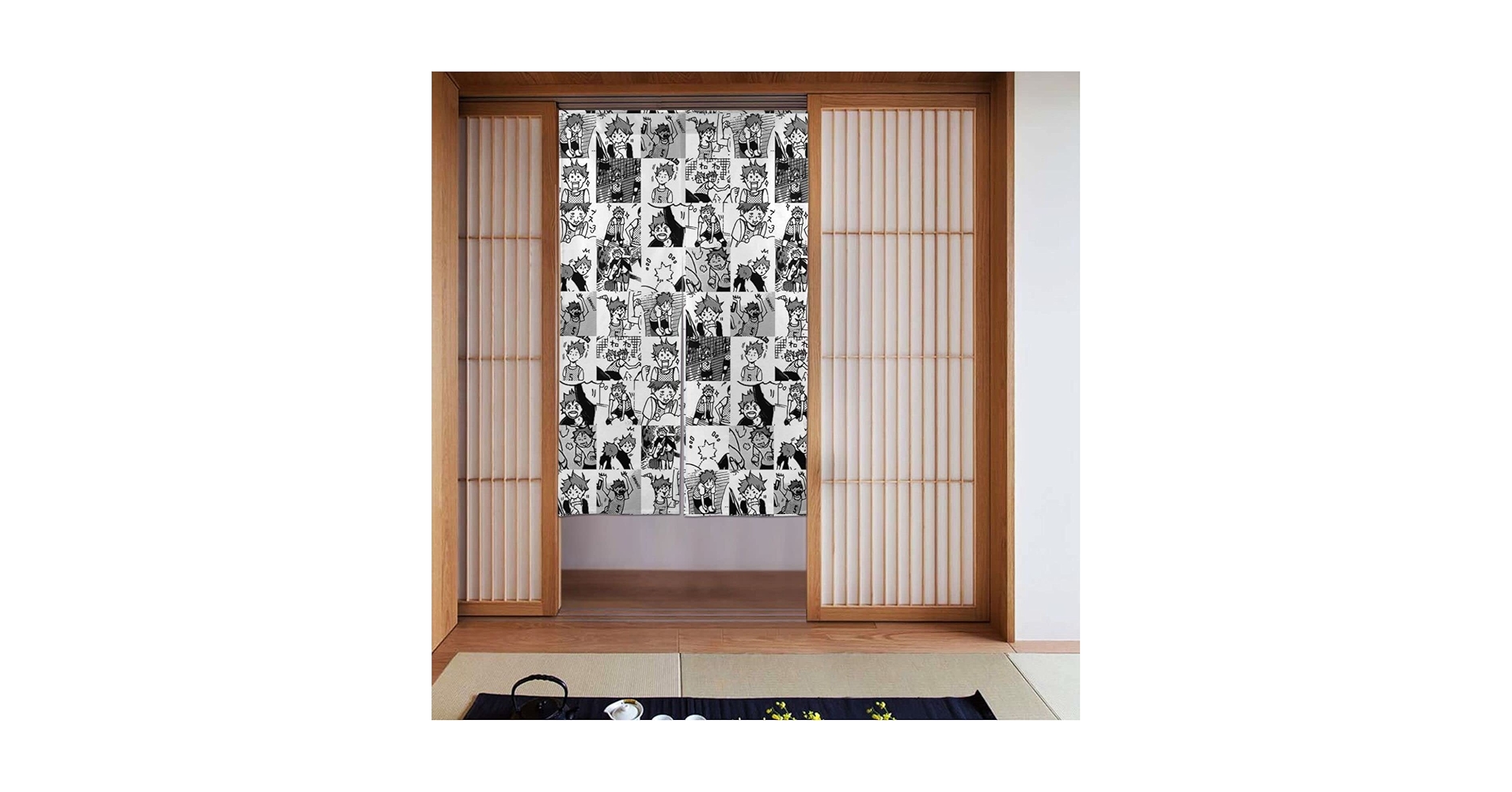 Amazon｜ハイキュー のれん 目隠し 暖簾 部屋間仕切り 廊下 隙間