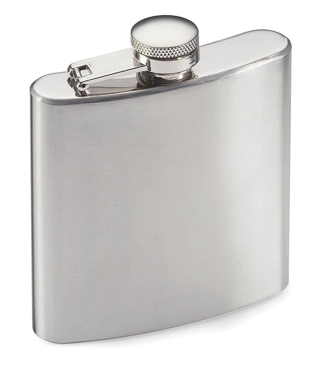 8 Oz Stainless Steel Hip Whiskey Flask