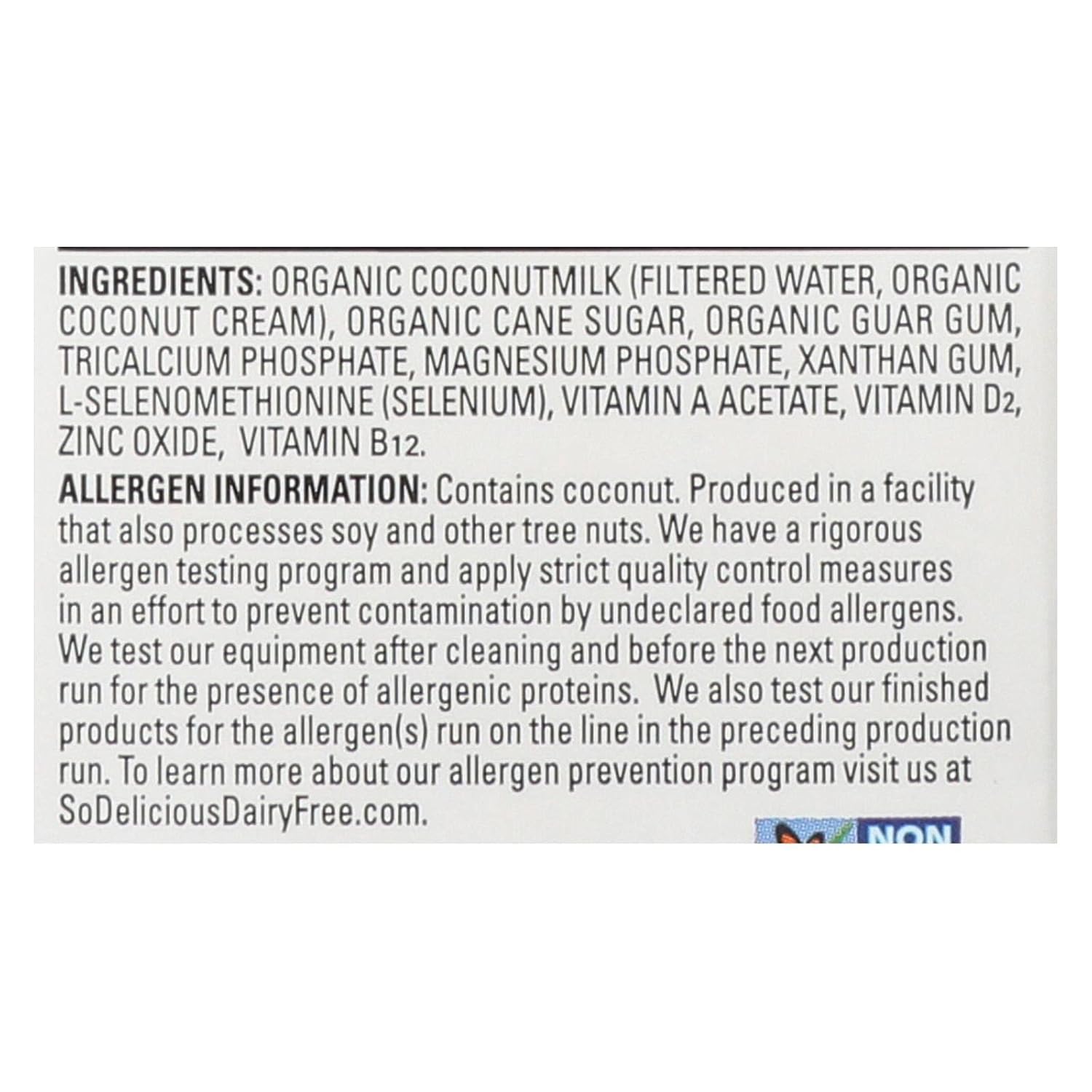 So Delicious Coconut Milk Beverage - Original - Case Of 12 - 32 Fl Oz.