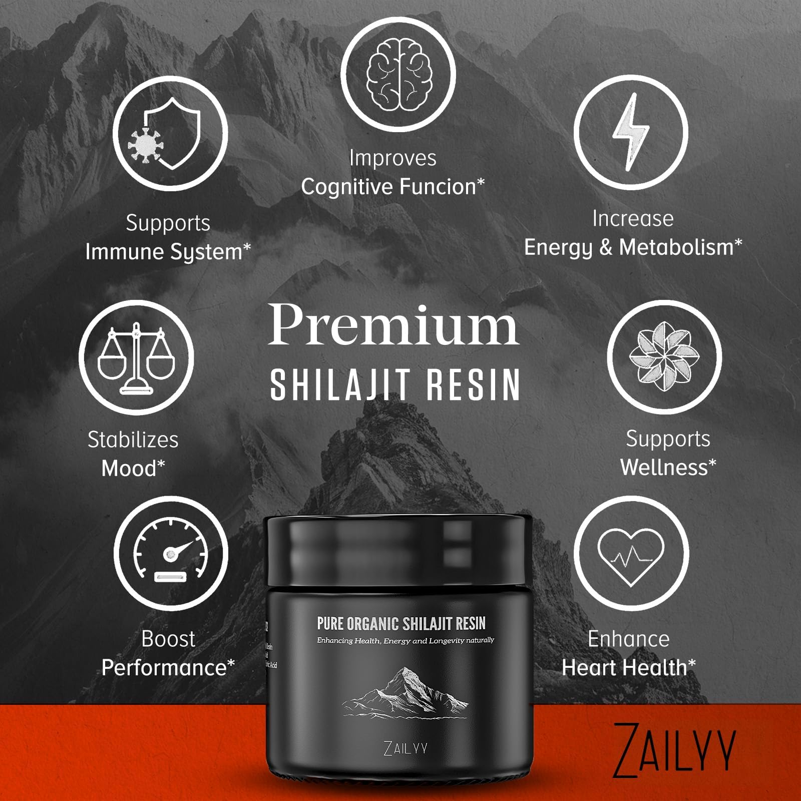 Organic Shilajit Resin | 800mg Supply | Lab Tested | Pure Organic Himalayan Shilajit for Men & Women | Natural Energy Booster with Fulvic Acid & 85+ Trace Minerals — Amazon image 7
