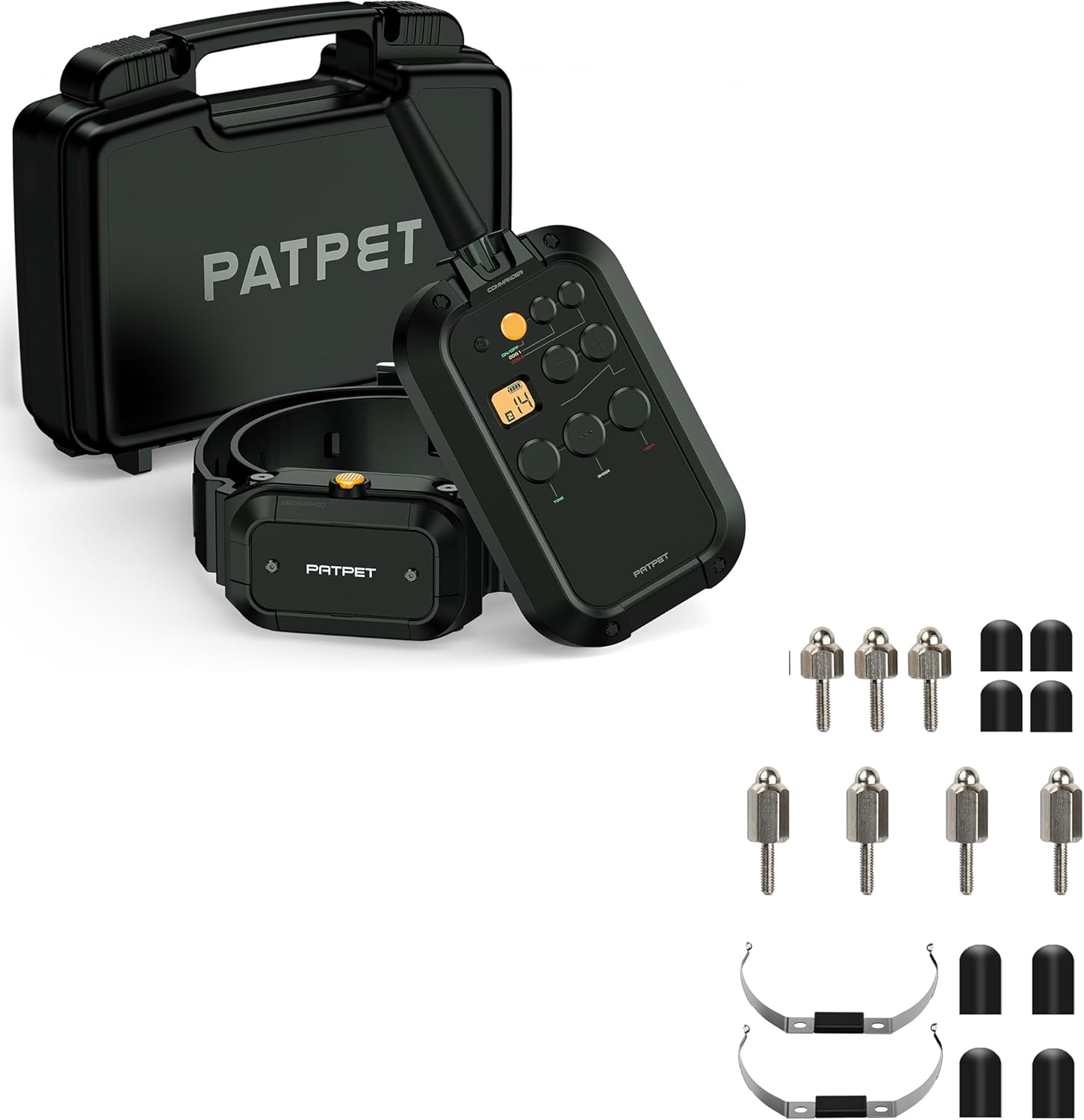 PATPET Replacement Prongs and Silicone Covers for P Collar