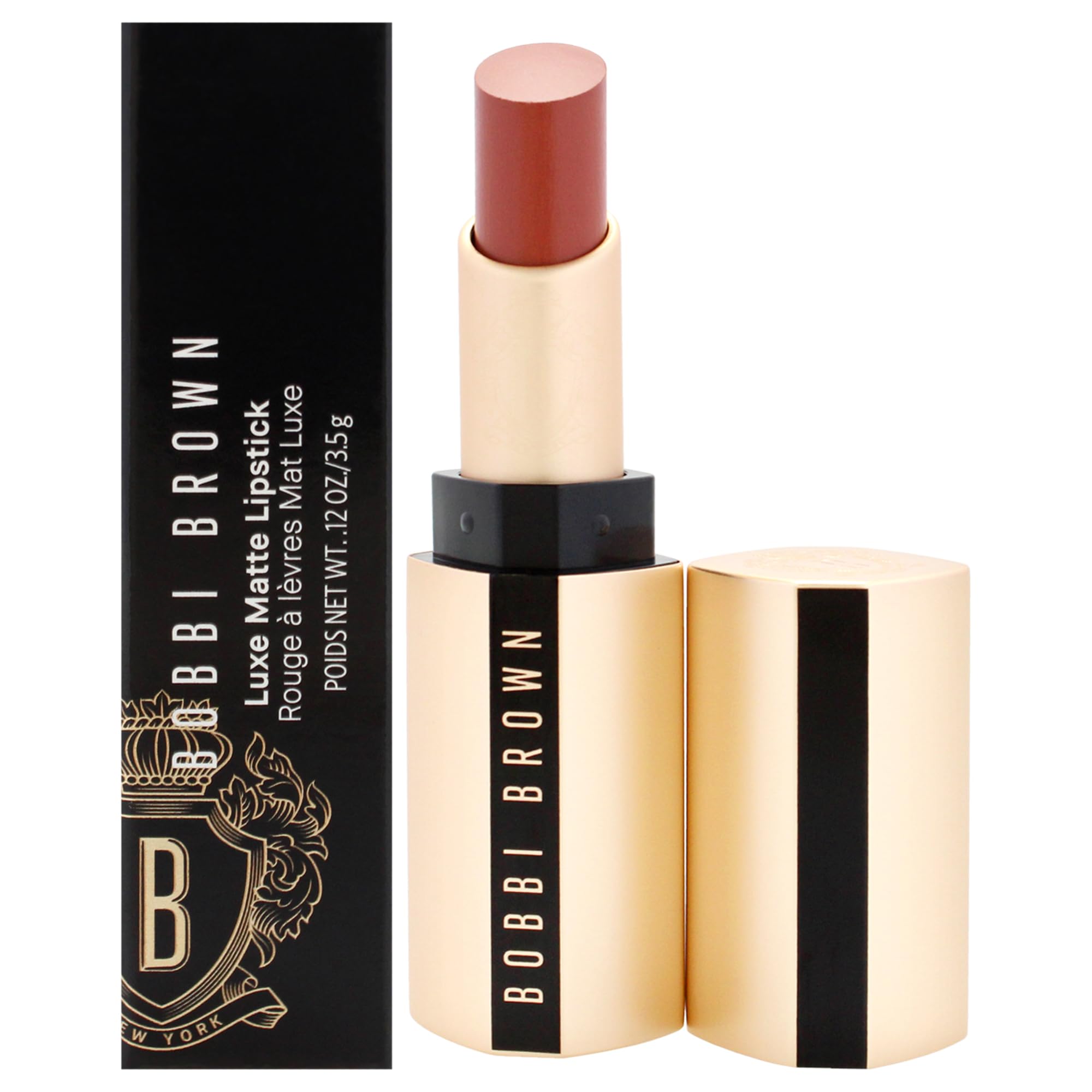 Luxe Matte Lipstick - 138 Parkside by Bobbi Brown for Women - 0.12 oz Lipstick, Cranberry