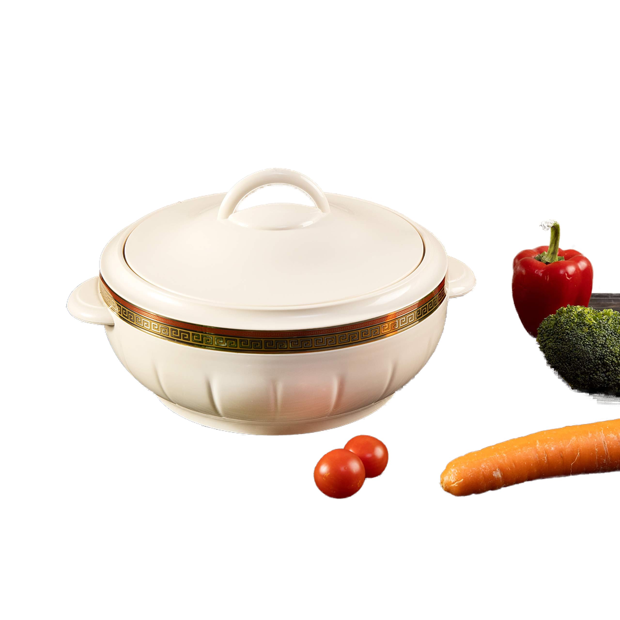 Royalford 2.5L Hot Pot Insulated Food Warmer – Thermal Casserole Dish – Double Wall Insulated Serving Dishes with Lids – Thermal Food Storage Containers, Warmers | Dishwasher Safe