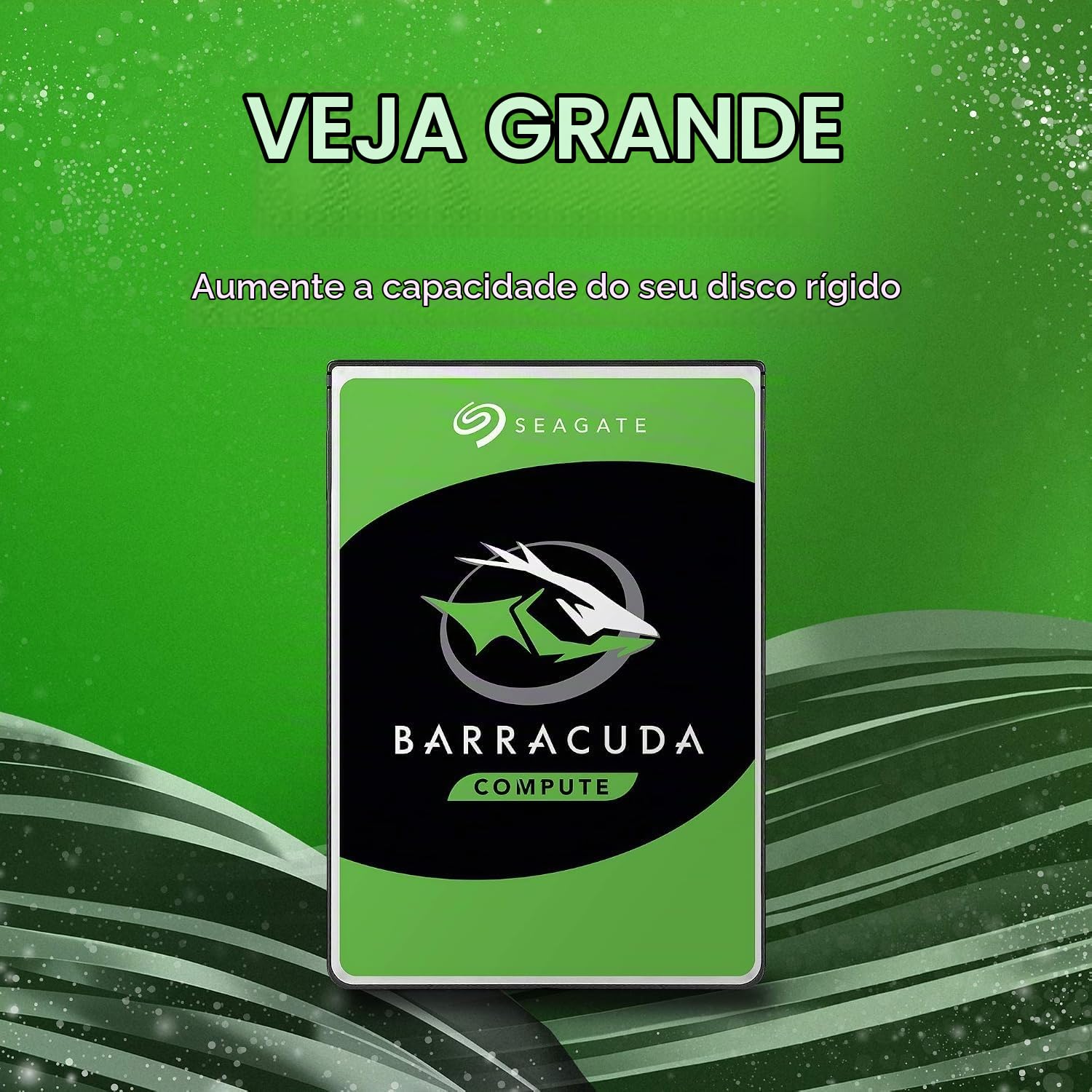 HD 8TB SATA3 Seagate Barracuda - ST8000DM004 (3,5pol, 6Gb/s, 5.900