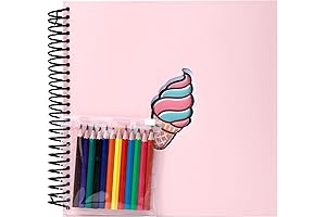 Bibiage Sketchbook for Girls 8-12: Unleash Your Young Artist's Creativity