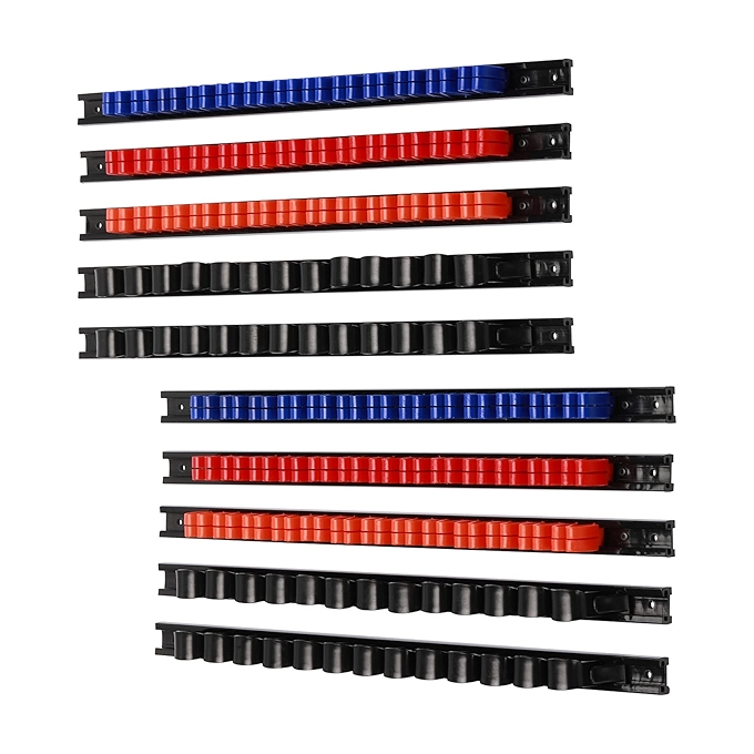 CASOMAN 螺丝刀和扳手整理架，壁挂式手工具收纳架