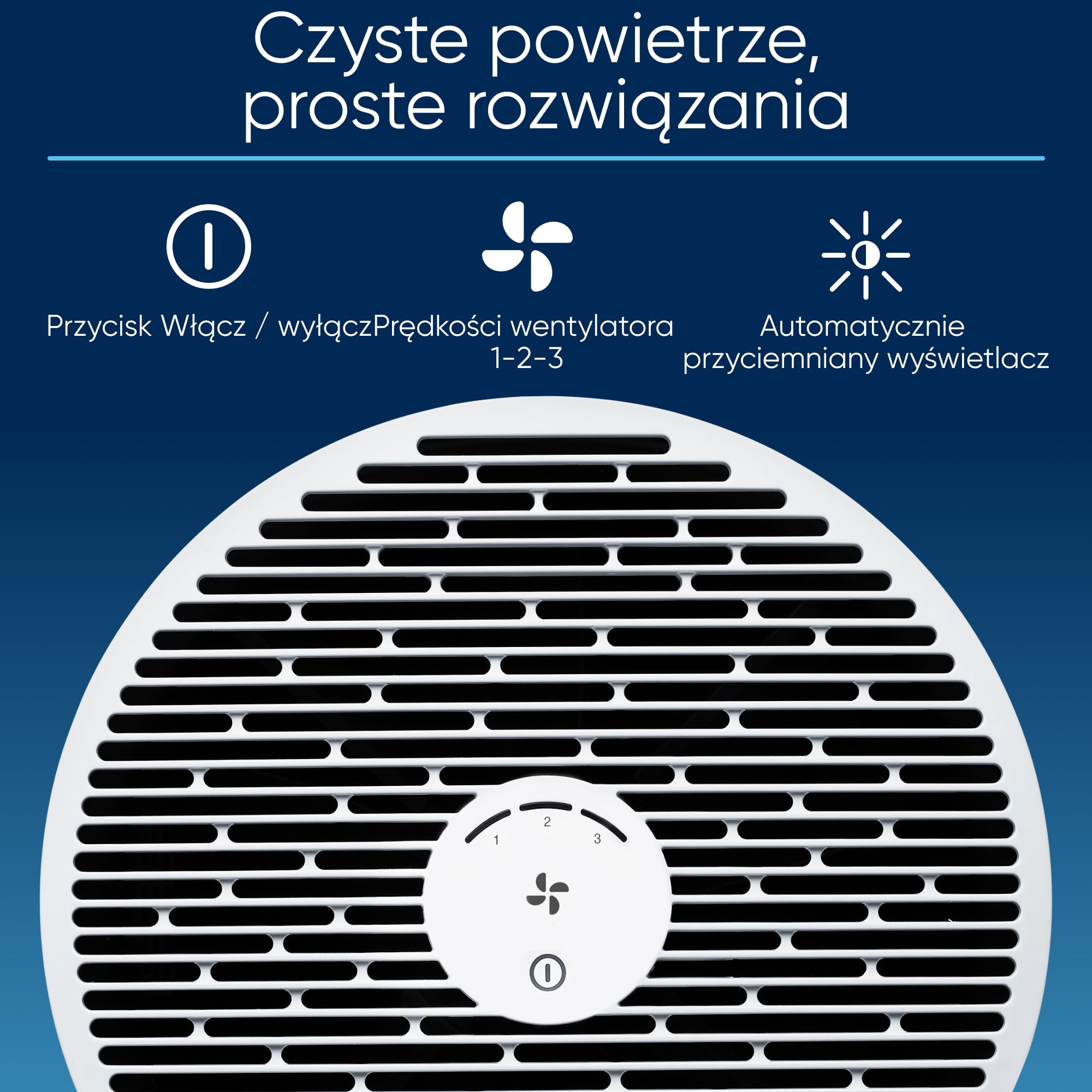 BLUEAIR Mini oczyszczacz powietrza, kompaktowe oczyszczanie powietrza, usuwa 99,97% kurzu, pyłków i dymu, cichy i przenośny, do sypialni i biura, Blue Pure Mini Max oczyszczacz powietrza