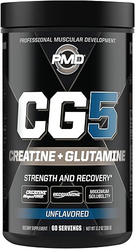 Miniatura 6 de PMD Sports Ultra Pump Fuel Insanity - Pre entrenamiento - Mango naranja tropical (30 porciones) Sports CG5 Premium Creatina y L-Glutamina en polvo