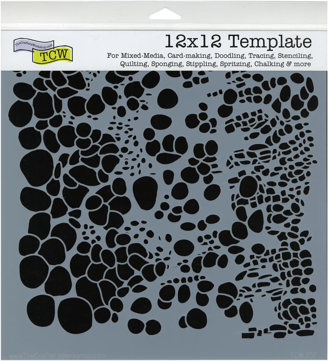 Crafters Workshop The Crafters Workshop TCW-357 Template, 12 by 12-Inch, Cell Theory