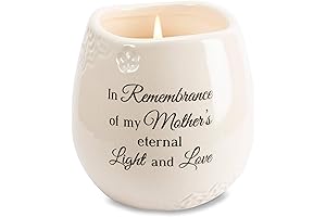 "Mom: Remember Her Light" Memorial Candle