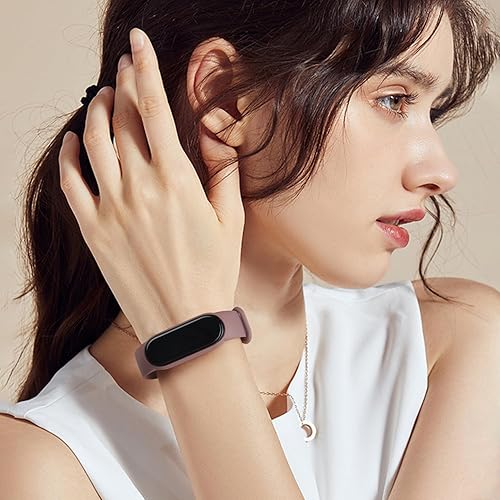 Miniatura 6 de Paquete de 3 bandas para Xiaomi Mi Band 4 y Mi Band 3, correas deportivas de repuesto de silicona suave para Xiaomi Mi Band 4 y 3 Fitness Tracker
