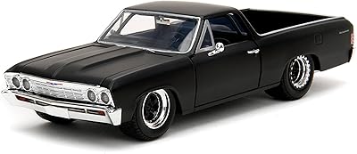 Fast & Furious Fast X 1:24 1967 Chevy El Camino Die-Cast Car, Toys for Kids and Adults