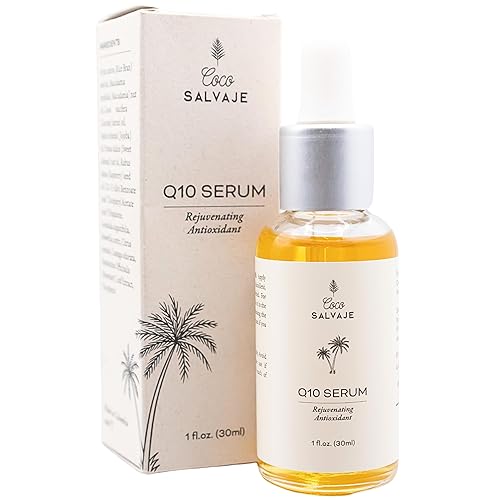Q10 Serum COCO SALVAJE 1fl.oz. (1.0 fl oz) Antioxidante rejuvenecedor