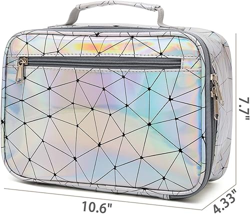 Miniatura 18 de FlowFly Lonchera para niños, bolsa suave aislada, mini hielera para el regreso a clases, kit de bolsa térmica para comidas, para niñas, niños, oso