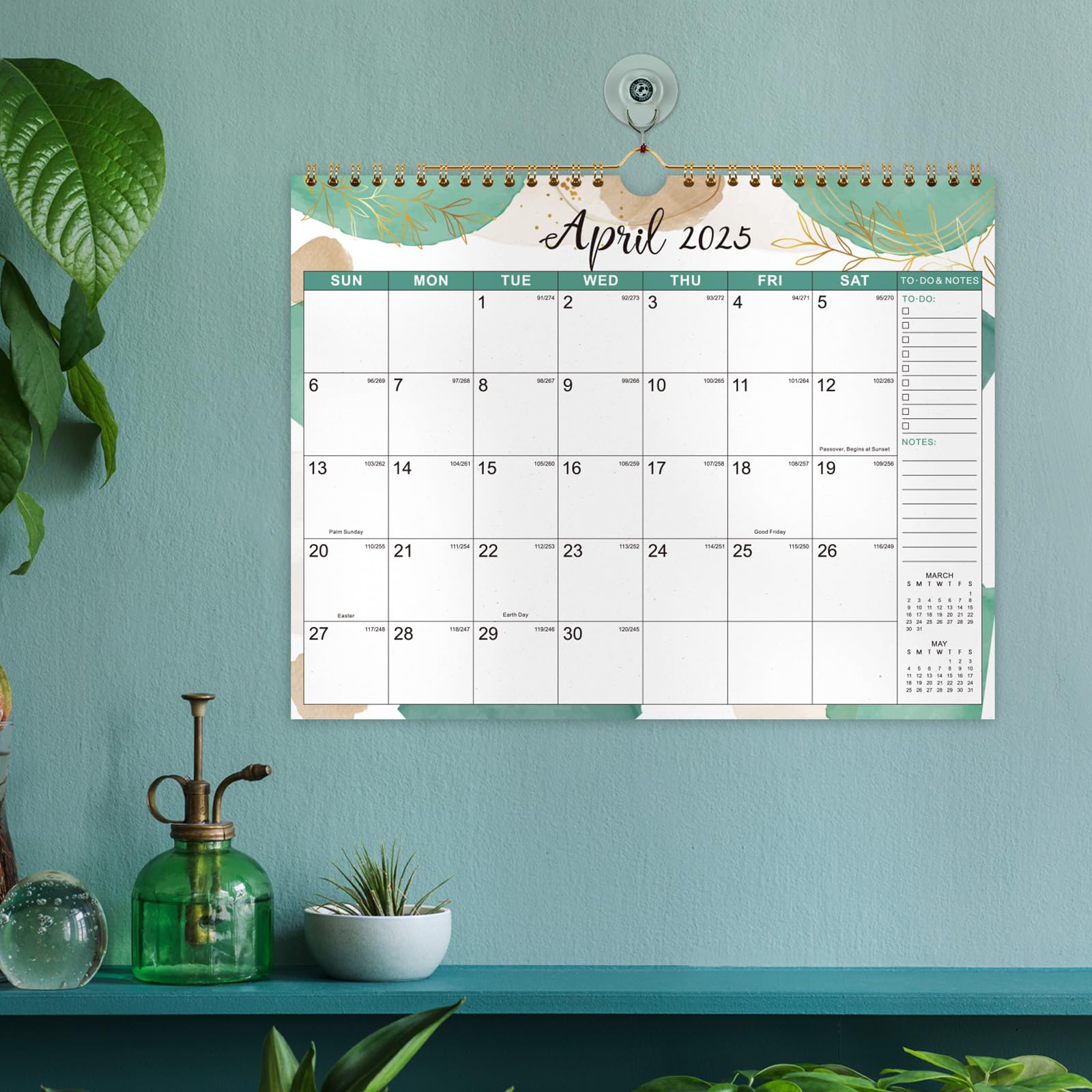 2025 Calendar - Wall Calendar 2025, Jul. 2024 - Dec. 2025