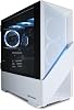 CyberPowerPC Luxe Gaming PC - Intel Core Ultra 5 245KF, AMD RX 9070 XT, 32GB RAM, 1TB NVMe SSD, 750W PSU, Wi-Fi, Windows 11, Liquid Cooling, Amethyst 360M Airflow White