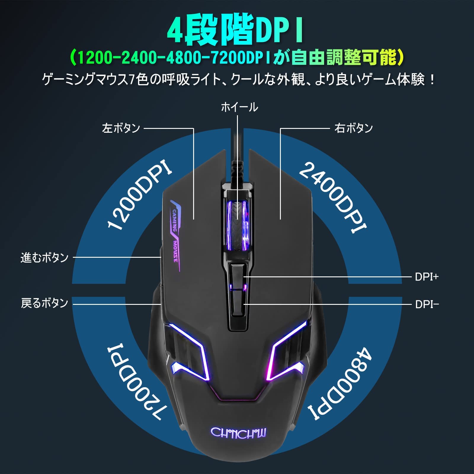 Amazon | 片手キーボード ゲーミングマウス 左手デバイス ゲーミング 