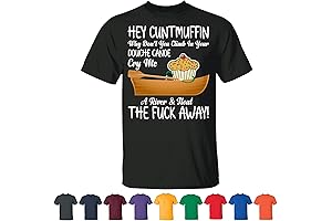 Funny Sarcastic Gift for the Biggest Douche Canoe Fans | Cuntmuffin Collection