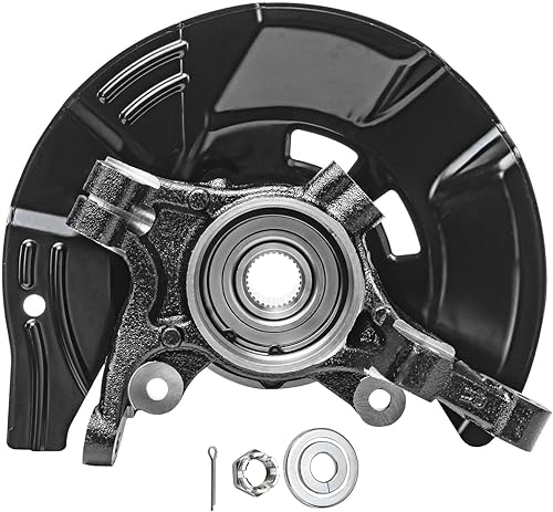 Miniatura 3 de Detroit Axle - Nudillo de dirección delantero derecho y cojinete de cubo de rueda para Kia Optima 2.0L 2011