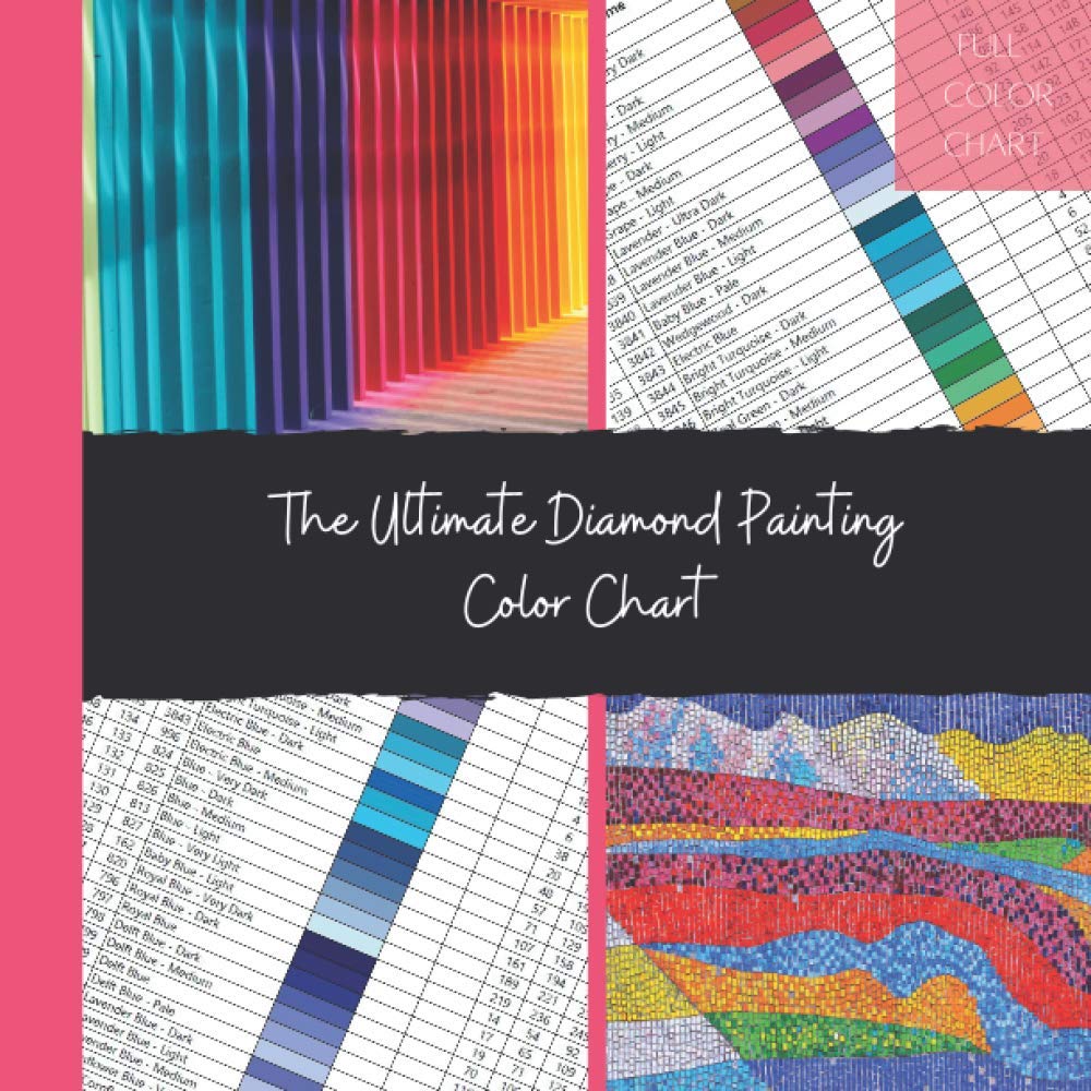 Buy The Ultimate Diamond Painting Color Chart The Complete