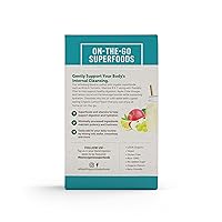 Vista 2 de BareOrganics Digestion Superfood - Bebida en polvo orgánica, ayuda a la digestión, 5 varitas