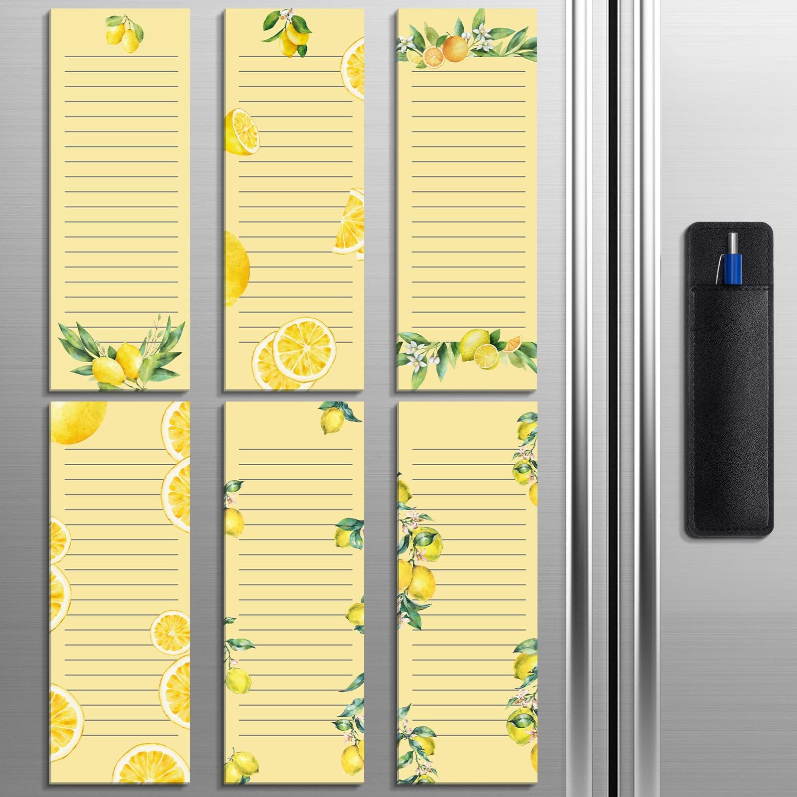 6 Pack Notepads Grocery List Pad for