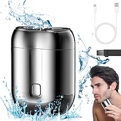 2026 New Model Mini Dual-Head Electric Shaver Electric Mini Portable Razor Pocket Size Washable Double Head Razor Rechargeable