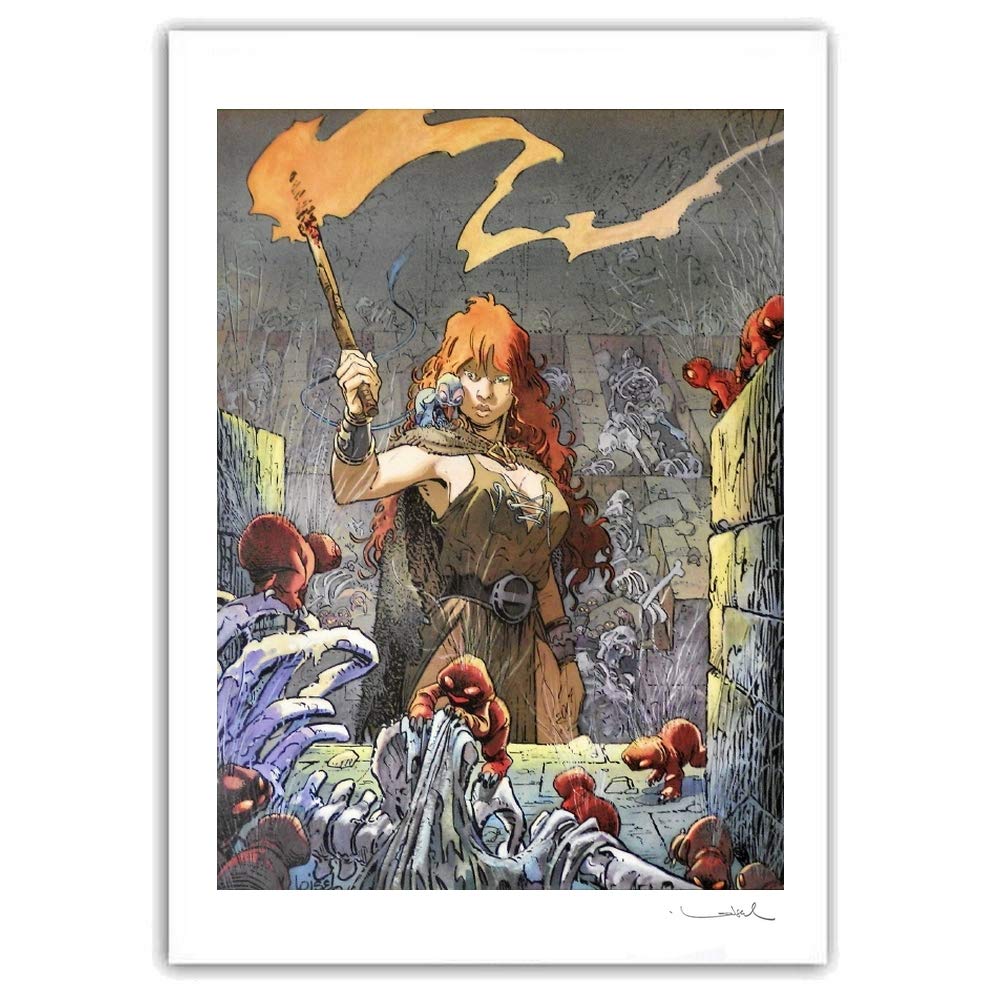 Affiche Loisel Pélisse Flambeau 60x80 cadeau collectionneur
