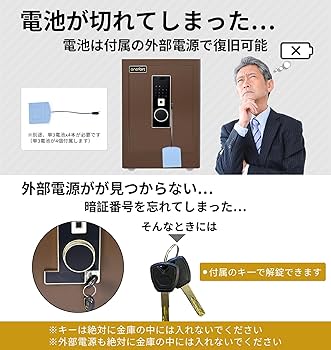 新品✨️金庫 48L 指紋認証 4種類解錠 アラーム機能付き 鍵付属 ブザー搭載 Amazon.co.jp: 金庫大型 48L 指紋認証 家庭用 4種類解錠 家庭用人気