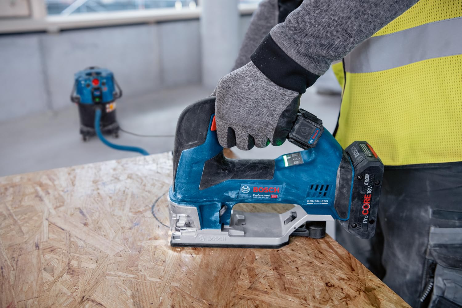 Bosch Professional Bezprzewodowy moduł automatycznego startu GCT 30-42 (w zestawie 3 x elastyczna taśma gumowa, 1 x bateria litowa 3 V CR 2032)