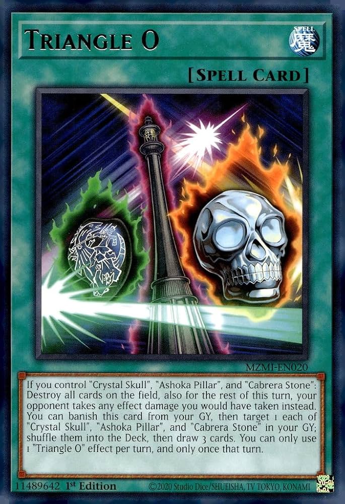 YU-GI-OH! Triangle O - MZMI-EN020 - Rare - 1st Edition