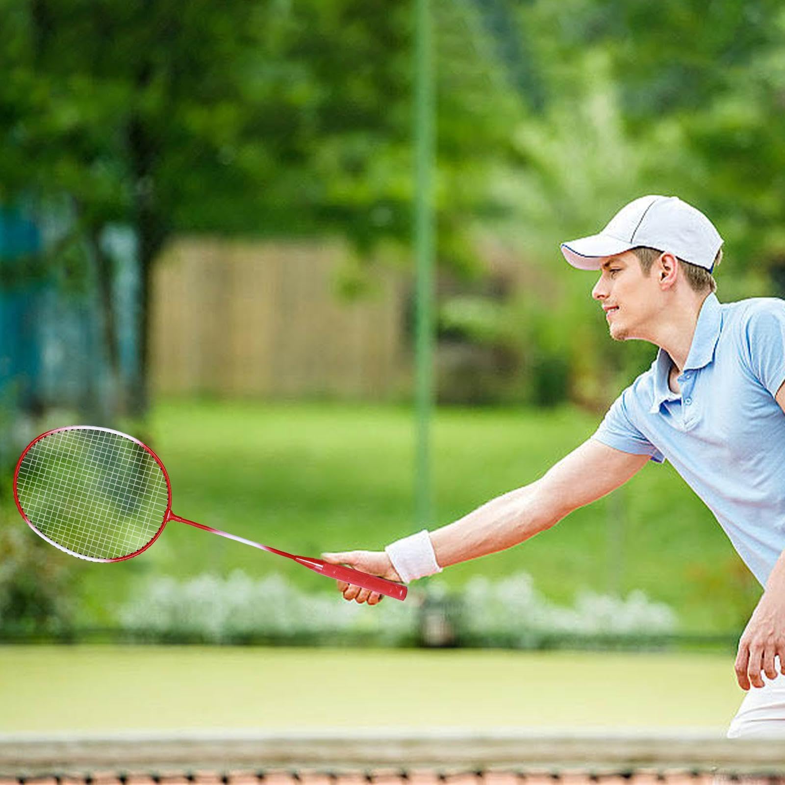 Racchetta da Badminton, Set di Racchette da Badminton | Set di racchette da portatili per 2 giocatori - Set da per interni, attrezzatura sportiva per adulti, adolescenti