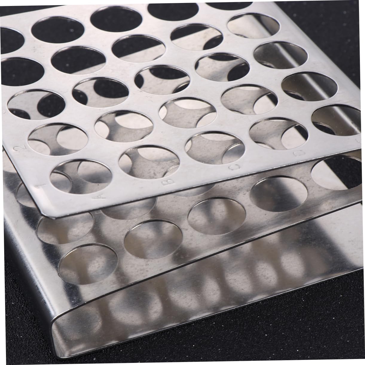 Anneome 3pezzi Provette Inossidabile Z-shaped Per Laboratori Scolastici e Accessori La Conservazione Dei