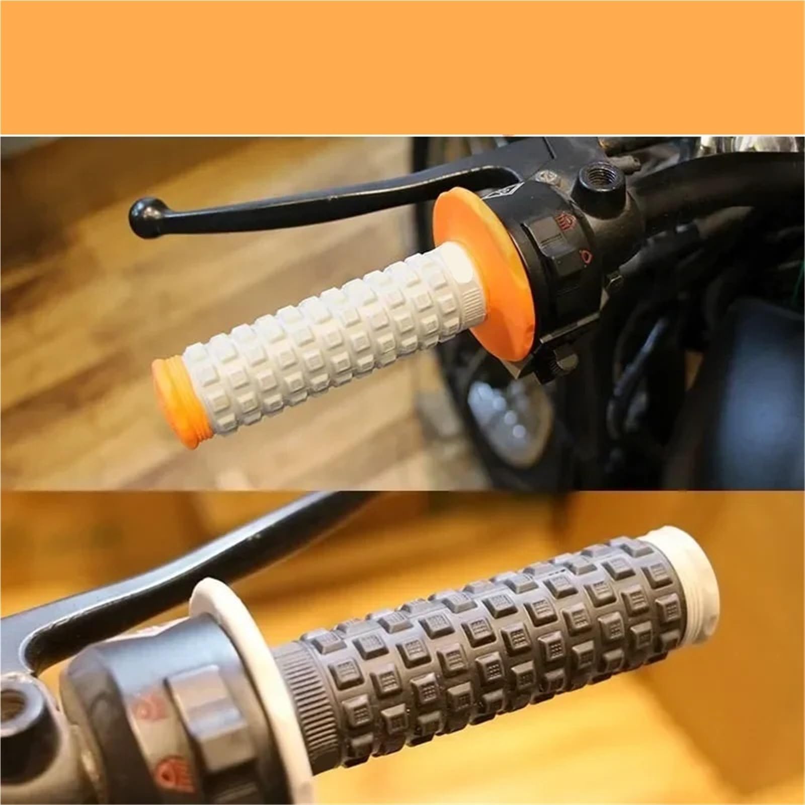 Moto Fundas manillar Puños Manillar Motocicleta 22 Mm Para Puños 7/8" Para Motos Cross