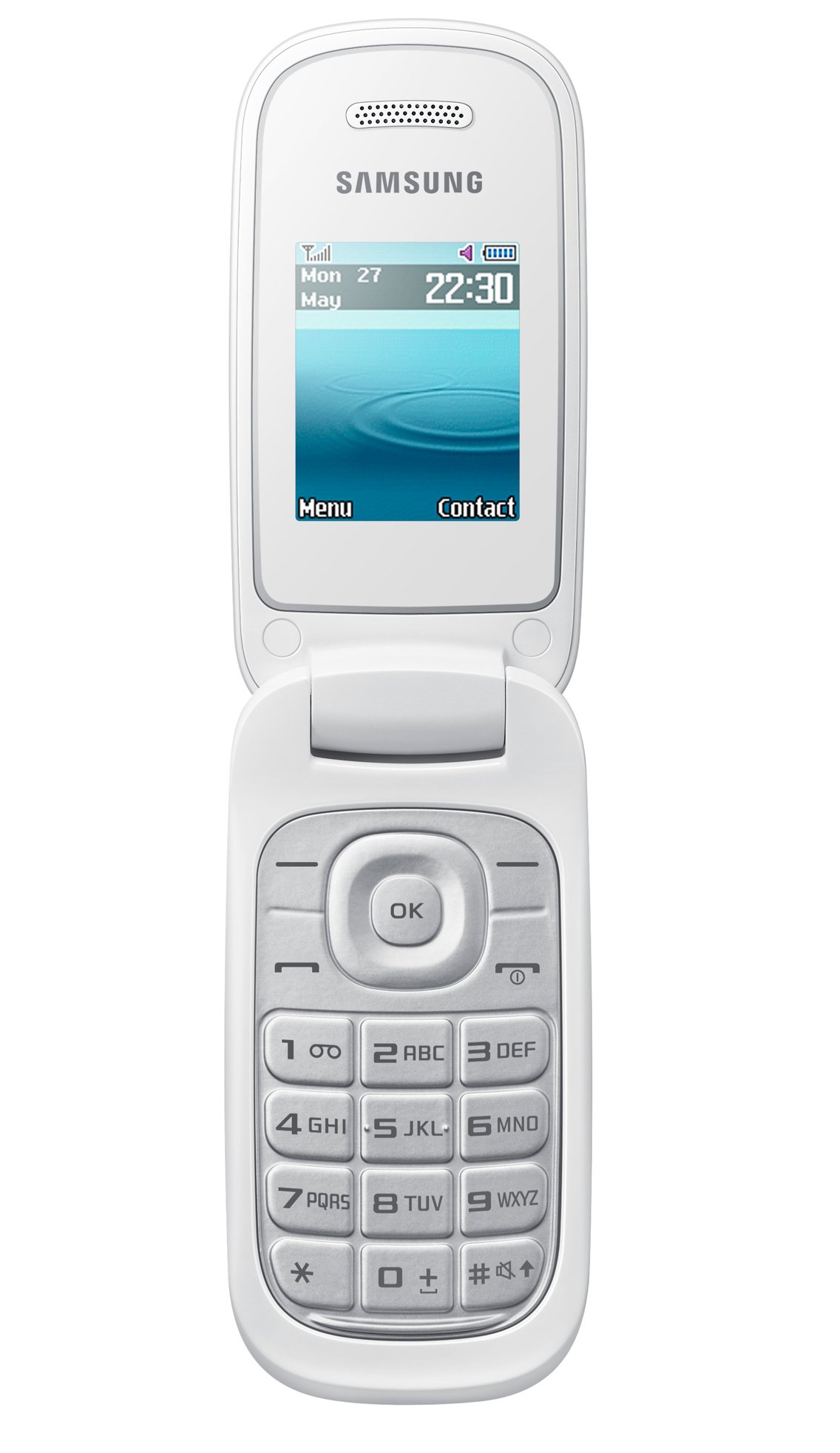Samsung Mobile GT-E1270RWADBT telefon komórkowy Ceramic biały